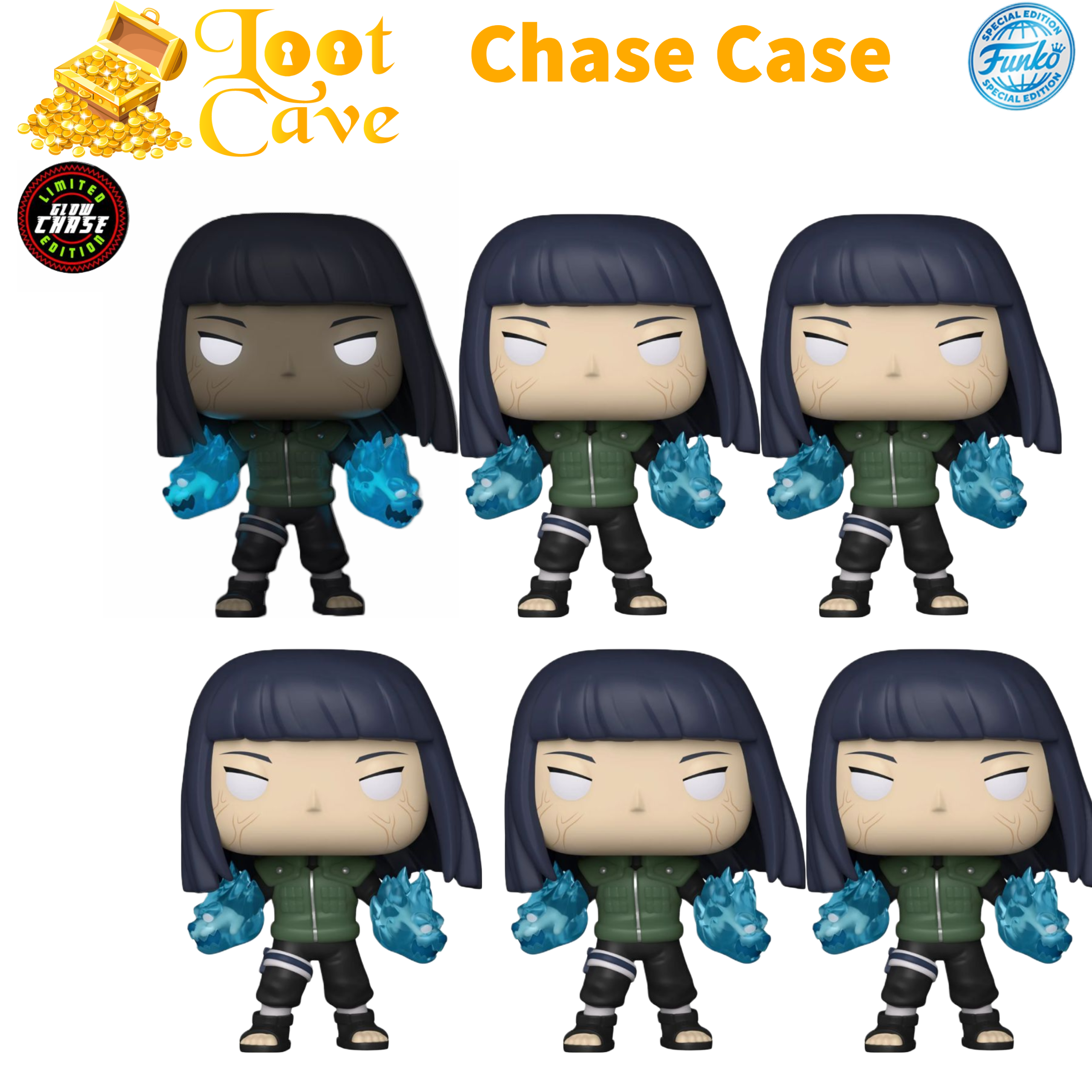 2023 NEW Hinata (Twin Lion Fists) with Glow Chase Funko Pop!