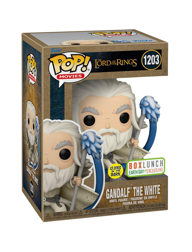 The Lord of The Rings - Gandalf the White Glow BoxLunch Earth Day Exclusive Pop! Vinyl (IMPORT)