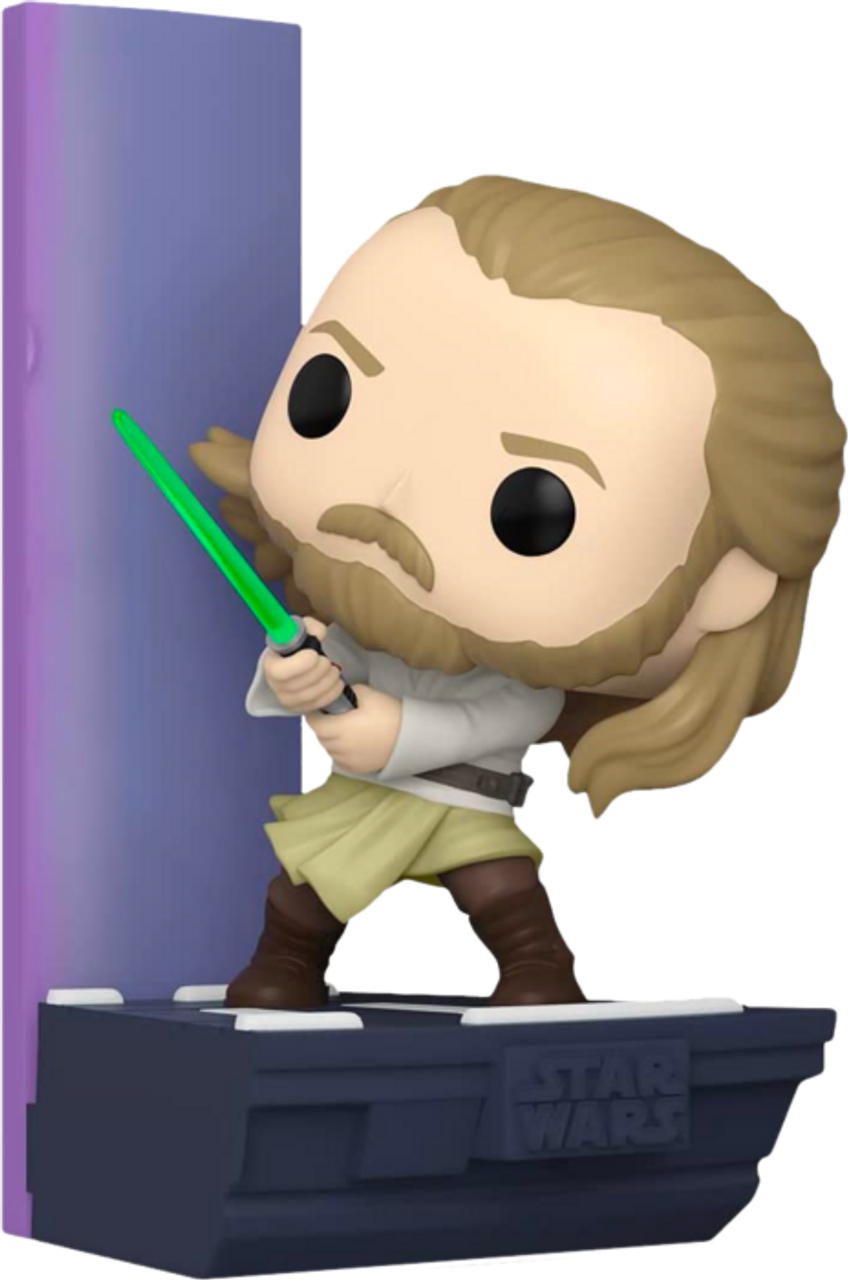 Star Wars - Duel of the Fates: Qui-Gon Jinn US Exclusive Pop! Vinyl Deluxe [RS]