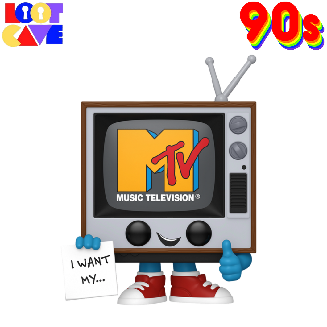 90's Capsule: Music Television (MTV) Pop Vinyl