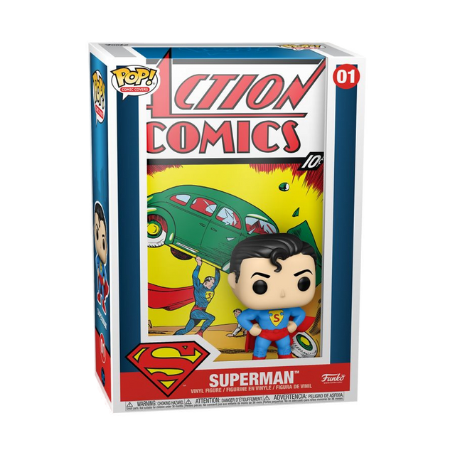 DC Comics - Action Comics #1 (Superman debut) Pop! Vinyl Comic Cover