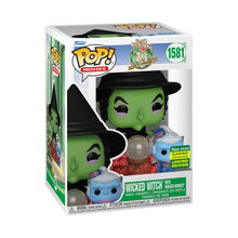 Load image into Gallery viewer, Wizard of Oz - Wicked Witch w/Winged Monkey Pop! SDCC 2024 RS
