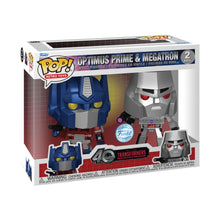 Load image into Gallery viewer, Transformers: G1 - Optimus Prime &amp; Megatron US Exclusive Metallic Pop! Vinyl 2 -Pack [RS]
