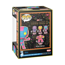 Load image into Gallery viewer, Marvel: Iron Man - Iron Man MkV US Excllusive Black Light Pop! Vinyl
