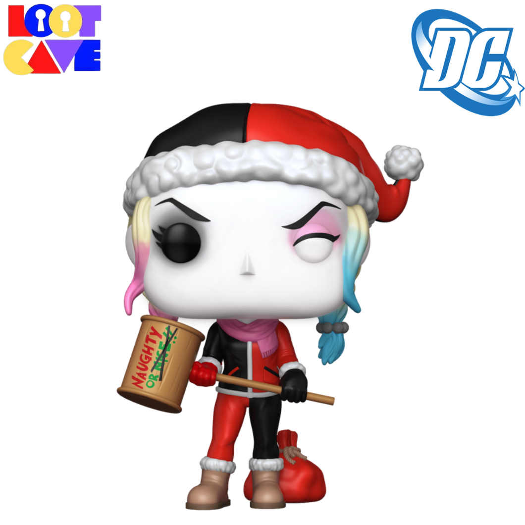 DC Comics: Harley Quinn with Naughty Mallet Holiday Pop Vinyl