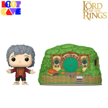 Load image into Gallery viewer, The Lord of The Rings: Bilbo Baggins with Bag-End Pop! Town
