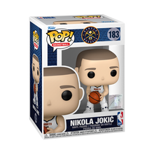 Load image into Gallery viewer, NBA: Nikola Jokic (White Denver Nuggets Jersey) Pop Vinyl
