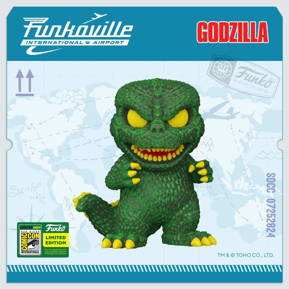 SDCC 2024: Godzilla Pop Vinyl SDCC 2024 CON STICKER (IMPORT)