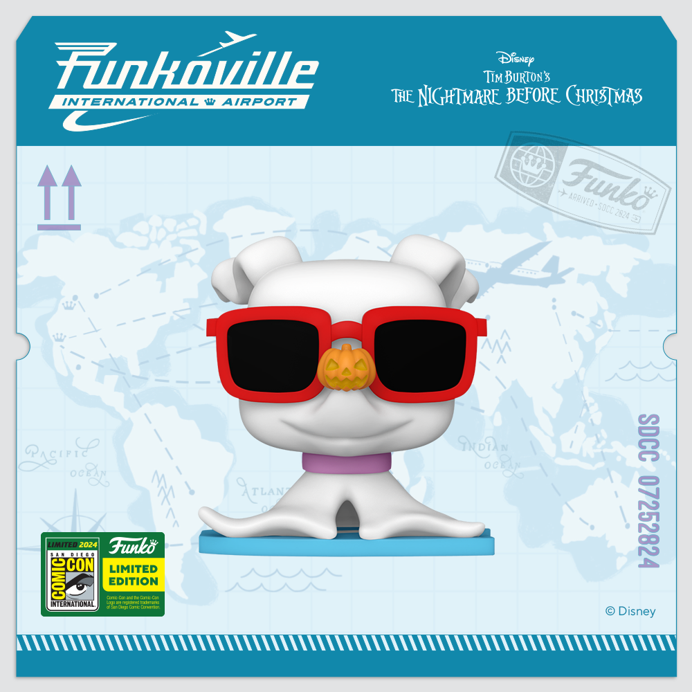 SDCC 2024: Zero Pop Vinyl SDCC 2024 CON STICKER (IMPORT)