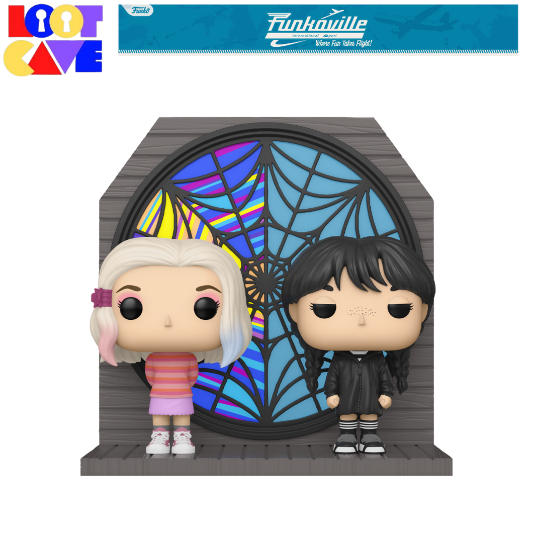 Wednesday (TV) - Wednesday & Enid Pop! Moment SDCC 2024 RS