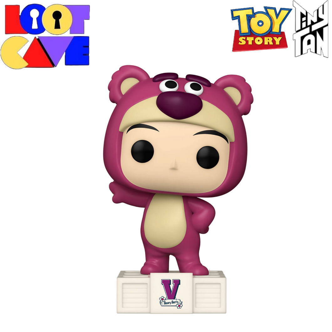 Toy Story x TinyTAN BTS: V as Lotso Pop Vinyl