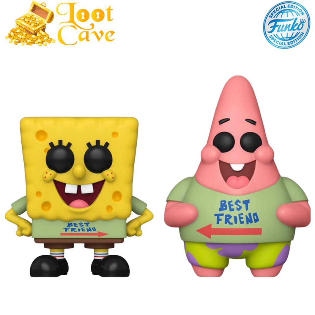 SpongeBob Squarepants - Best Friends US Exclusive Pop! Vinyl 2-Pack [RS]