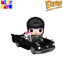 Load image into Gallery viewer, Icons: Elvira and Gonk in Macabre Mobile Deluxe Pop Ride
