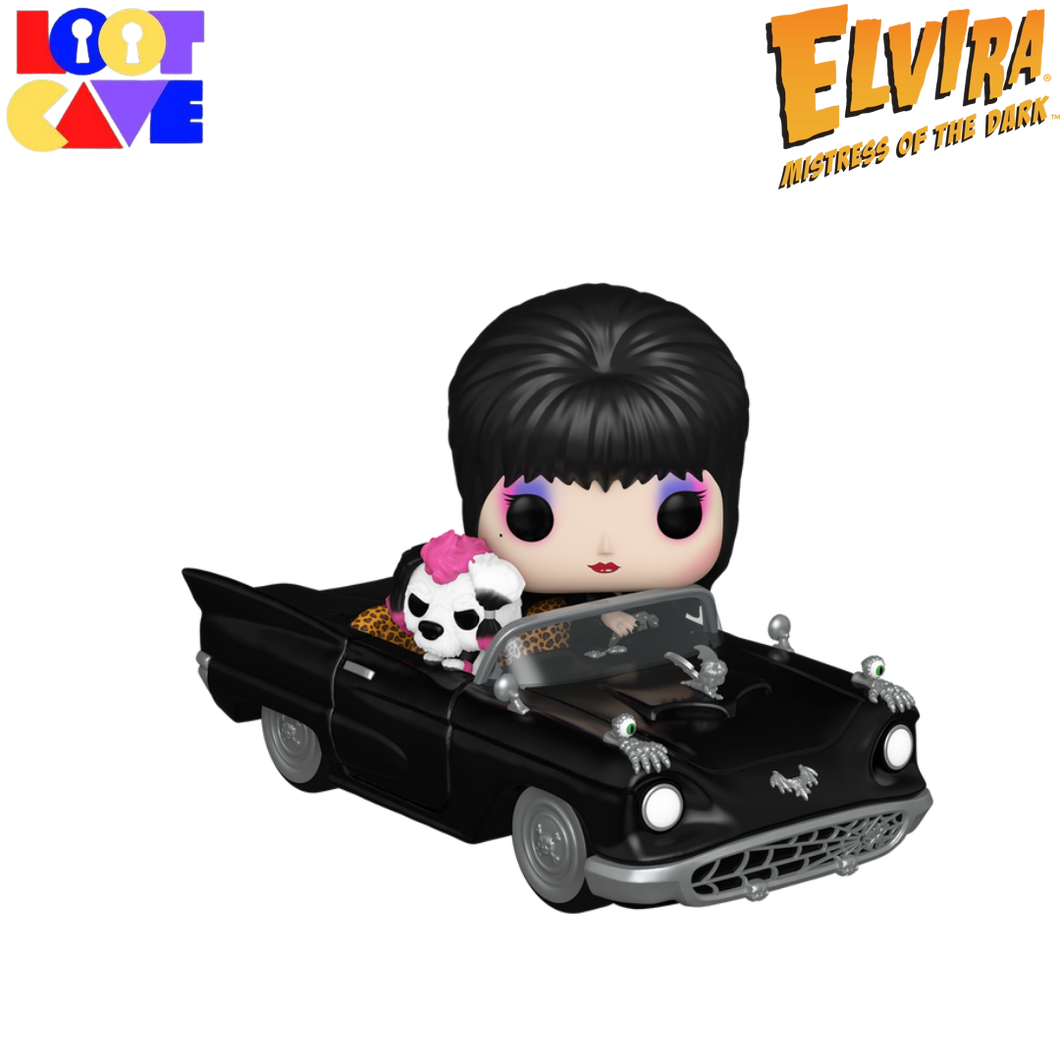 Icons: Elvira and Gonk in Macabre Mobile Deluxe Pop Ride