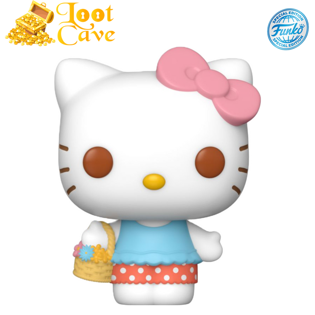 Hello Kitty - Hello Kitty (with Basket) US Exclusive Pop! Vinyl [RS]