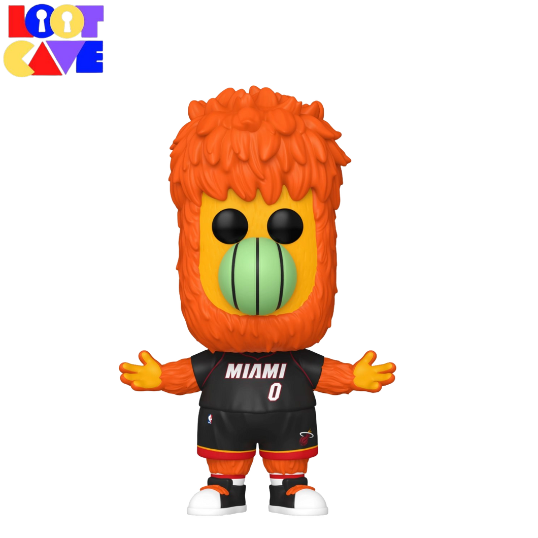 NBA Mascots: Miami Heat Burnie Pop Vinyl