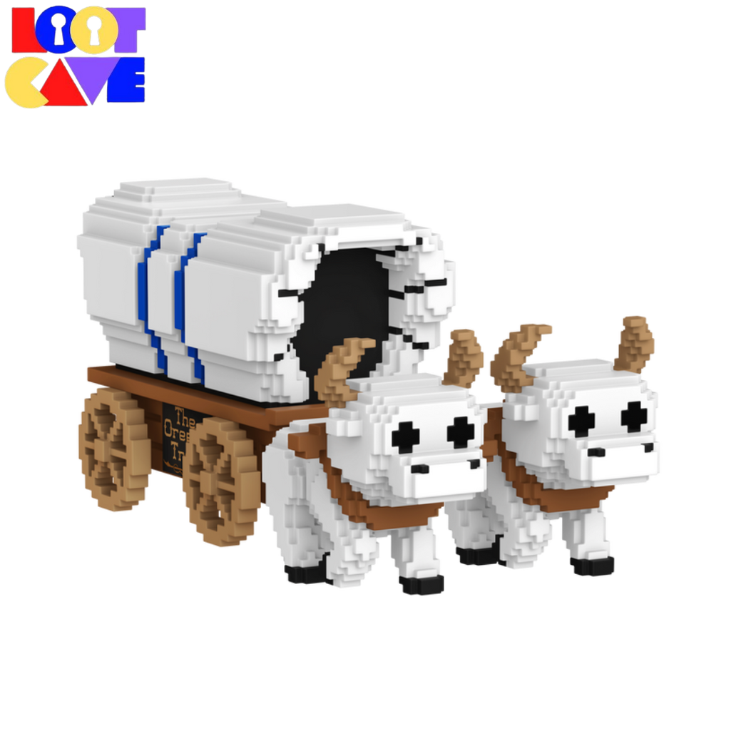 The Oregon Trail: Oxen and Wagon 8-Bit Super Deluxe Pop Vinyl Ride