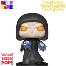 Load image into Gallery viewer, Star Wars Dark Side Emperor Palpatine Jumbo Pop! Vinyl
