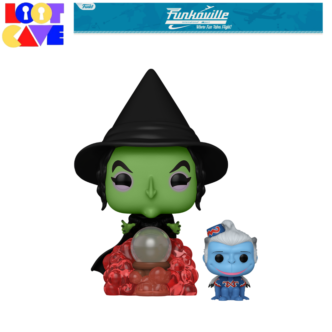 Wizard of Oz - Wicked Witch w/Winged Monkey Pop! SDCC 2024 RS